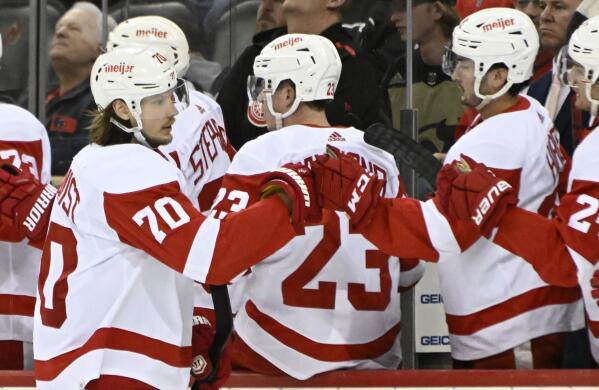 Detroit red wings blank jersey store